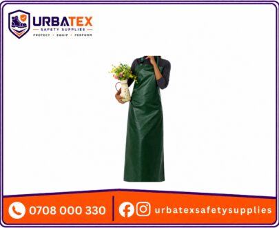 Dark Green PVC Waterproof Apron – Full Length Industrial Splash Protection Apron