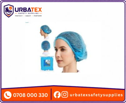 Disposable Blue Hair Nets 21″ – Non‑Woven Bouffant Caps