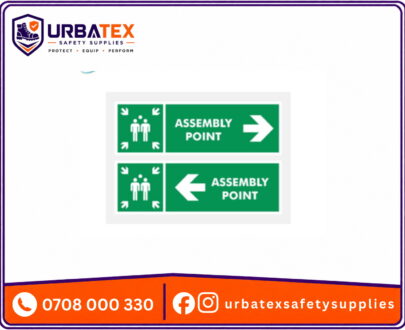 Fire assembly point signage