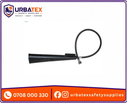 Fire extinguishers discharge horns and hoses
