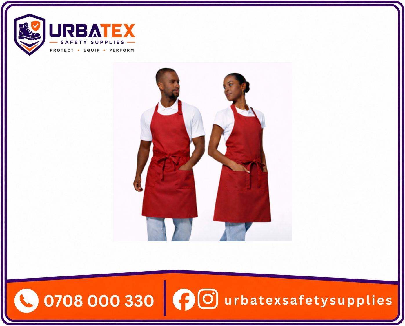 food service apron kenya for catering kitchen and hospitality service teams kenya