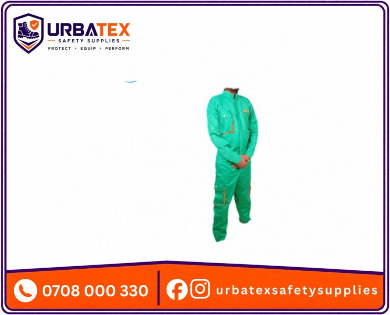 Forest Green Polytwill Cargo Overalls – Heavy-Duty Industrial Work Suit
