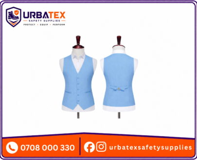 Formal Waiter Waistcoat Kenya for Smart Hotel, Banquet and Executive Service Uniforms