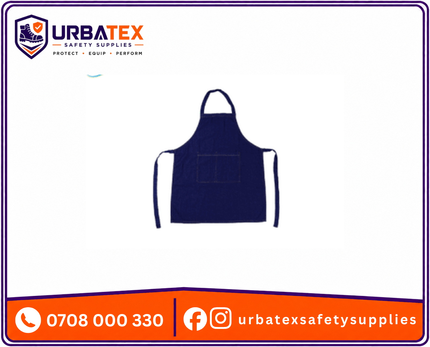 full bib denim apron durable adjustable workwear for kenya