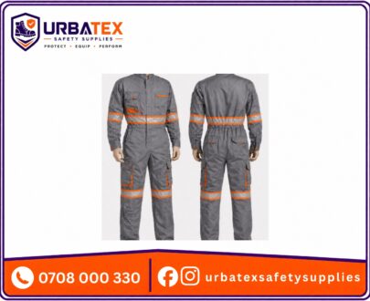 Grey Cargo Overalls Nairobi – 380 gsm Polytwill, Multipocket