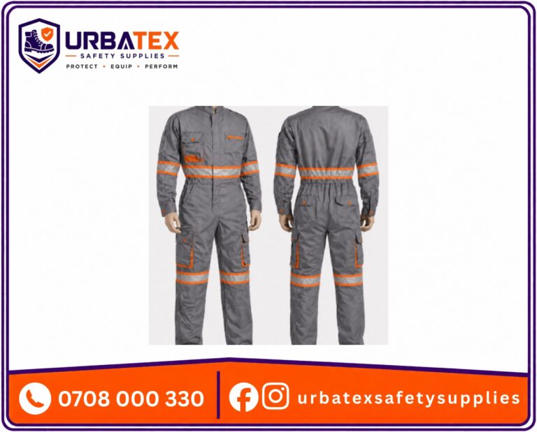 Grey Cargo Overalls Nairobi – 380 gsm Polytwill, Multipocket