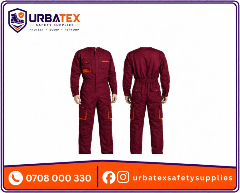Grey Reflective Polytwill Cargo Overall – 380 GSM Workwear With Reflective Strips