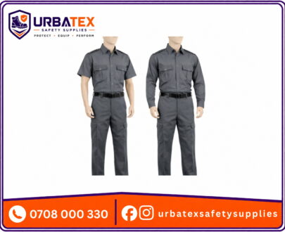 Grey Security Uniform in Kenya – Professional Twill Guard Wear