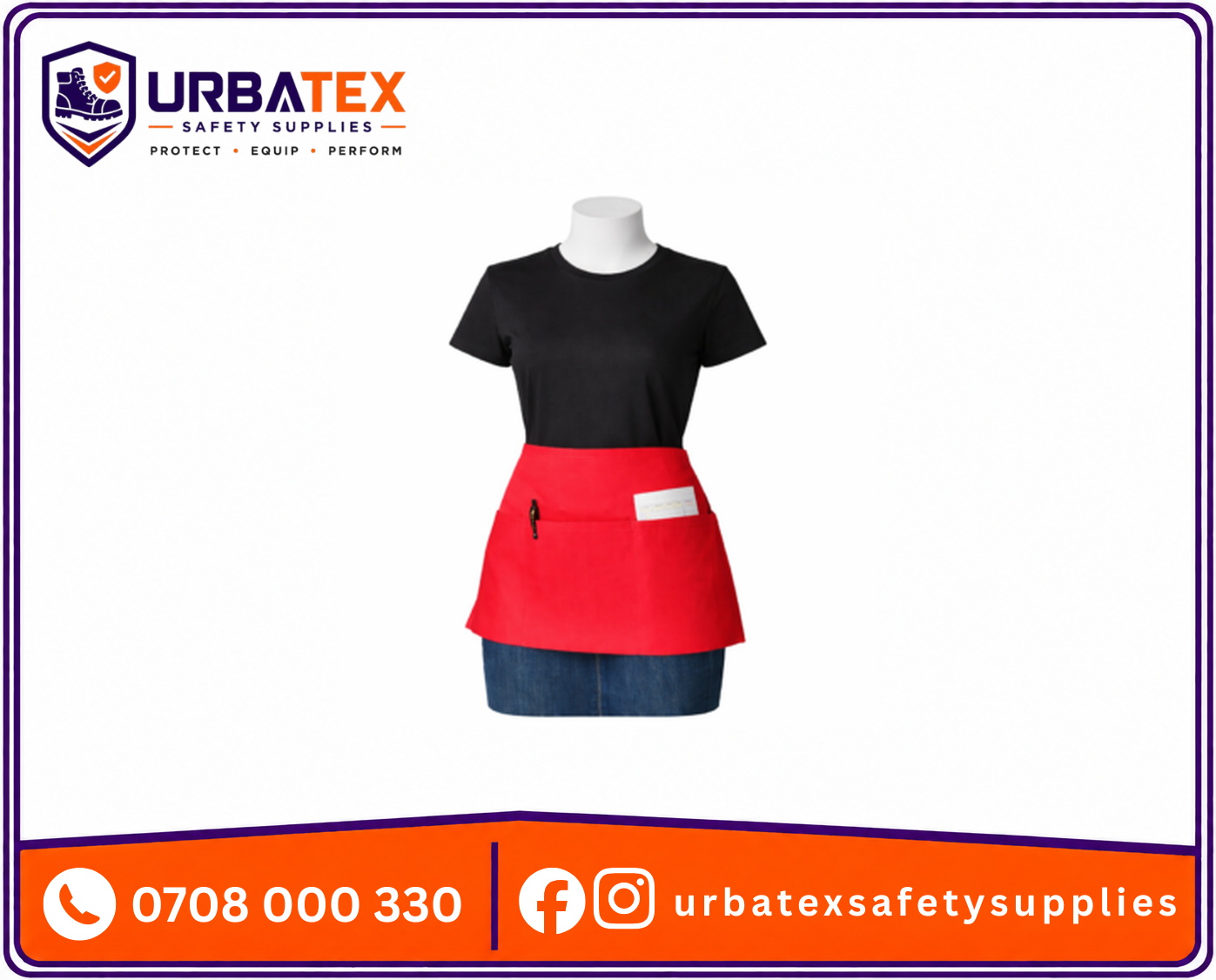 half aprons for waiters and waitresses for restaurant caf and hospitality service teams kenya