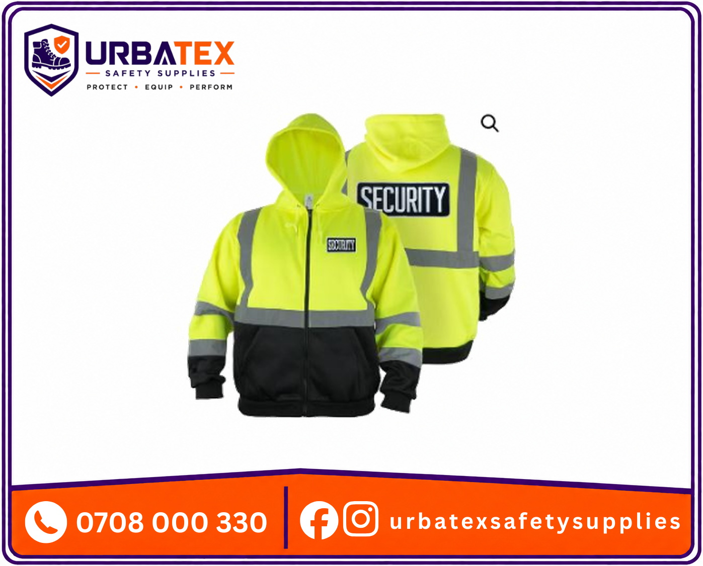 hi visibility safety thermal hoodie kenya