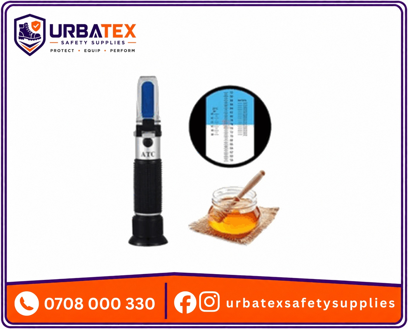 honey refractometer 3 in 1 moisture brix baume precision beekeeping tool in kenya urbatex safety supplies kenya