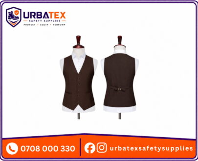 Hospitality Waistcoat Kenya for Smart Hotel, Restaurant and Front-of-House Service Uniforms