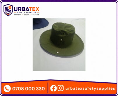 Jungle Green Safari Hats in Kenya – Cotton Twill Wide-Brim Field Hats (Custom Branded)