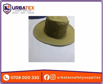 Khaki Mission Hats in Kenya – Cotton Twill Safari/Mission Hats for Field Teams (Branded)