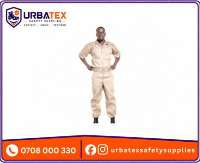 Khaki Security Combat Uniform Set (Tactical Shirt + Cargo Trouser)