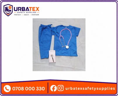 Kids Doctor Costume Kenya – Scrub Suit with Hat