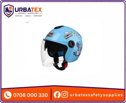 Kids Open Face Motorcycle Helmet with Sun Visor (6–14 Yrs) — ECE/DOT Certified, 48–55 cm, Lightweight 800 g