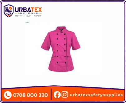 Ladies' Chef Jackets – Breathable Short-Sleeve Chef Jackets for Women in Nairobi