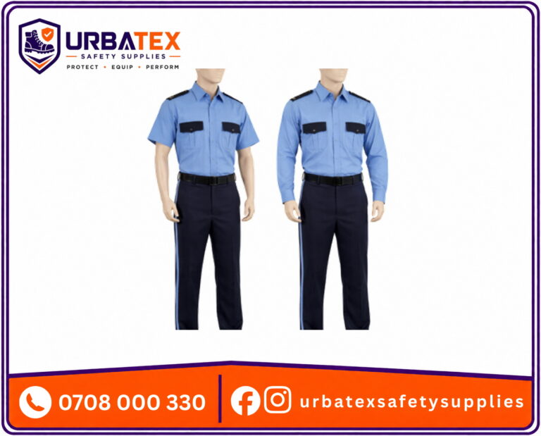 Long Sleeve Security Uniform in Kenya – Professional Twill Guard Wear