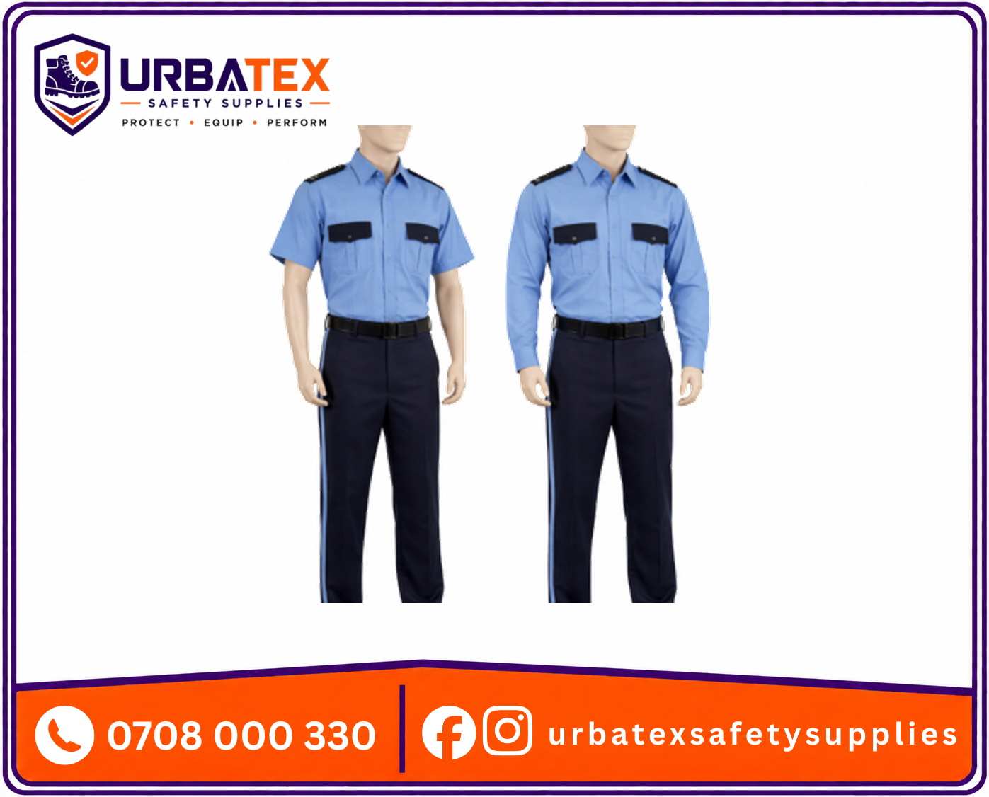 long sleeve security uniform in kenya professional twill guard wear kenya