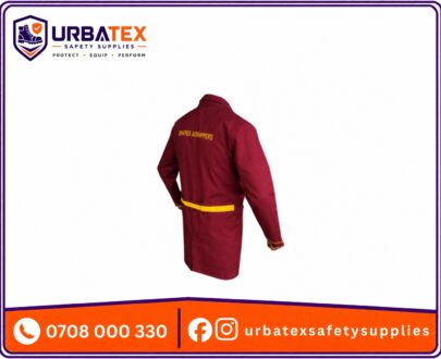 Maroon Dustcoat in Kenya – Smart Soft Work Dustcoat for Professional Uniforms