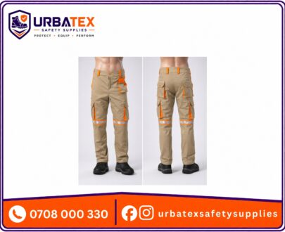 Men’s Cargo Overalls Nairobi – Durable Twill Multi-Pocket Workwear
