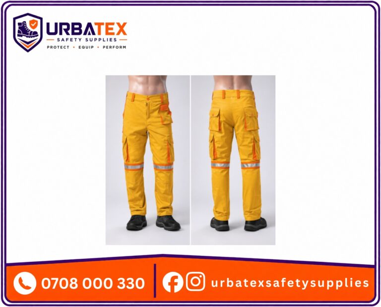 Men’s industrial cargo overalls Kenya made from durable twill fabric for workshop and factory use