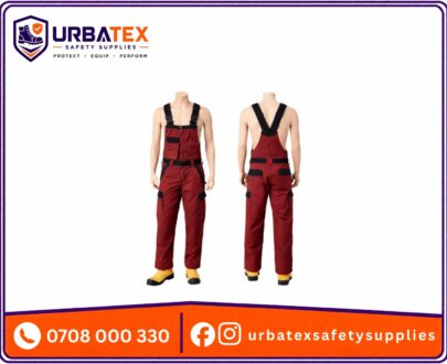 Men’s Safety Dungarees Nairobi – Durable Twill Multi-Pocket Industrial Workwear