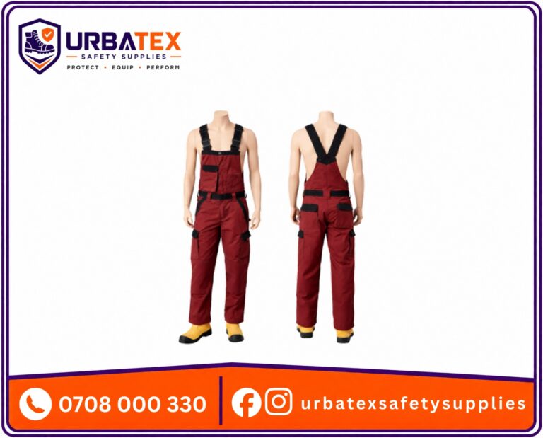 Men’s Safety Dungarees Nairobi – Durable Twill Multi-Pocket Industrial Workwear