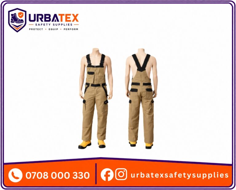 Men’s Work Overalls with Pockets Nairobi – Durable Twill Multi-Pocket Industrial Workwear