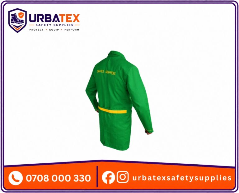 Mint Green Dustcoat in Kenya – Soft Silky Professional Work Dustcoat