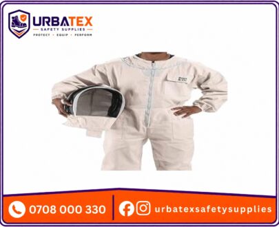 Natural Cotton Beekeeper Suit with Fencing Veil – Premium Unisex Beekeeping Gear in Nairobi, Kenya