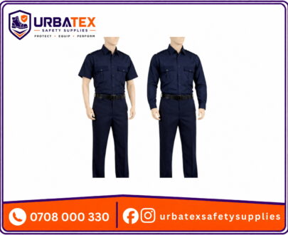 Navy Blue Security Uniform in Kenya – Professional Twill Guard Wear