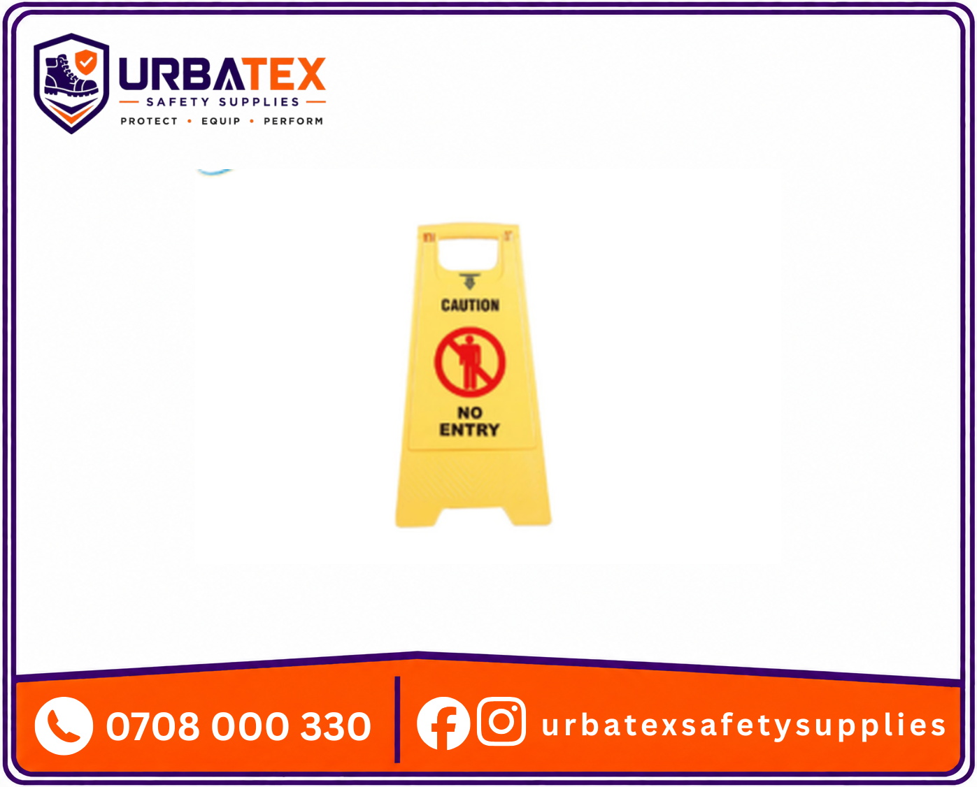 no entry caution sign board nairobi foldable a frame abs plastic kenya