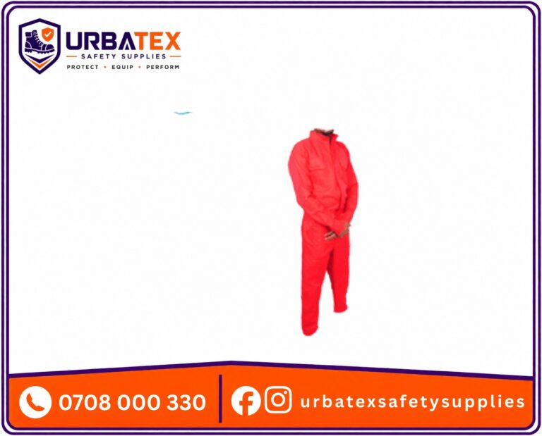 Plain Beige Tetrex Polyester Work Overalls – Food Industry (Kenya)