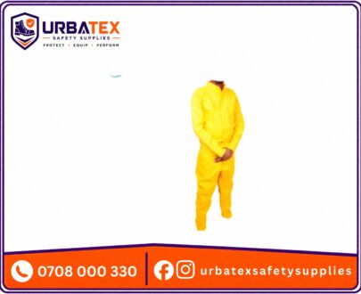 Plain Mustard Tetrex Polyester Overalls (Kenya)