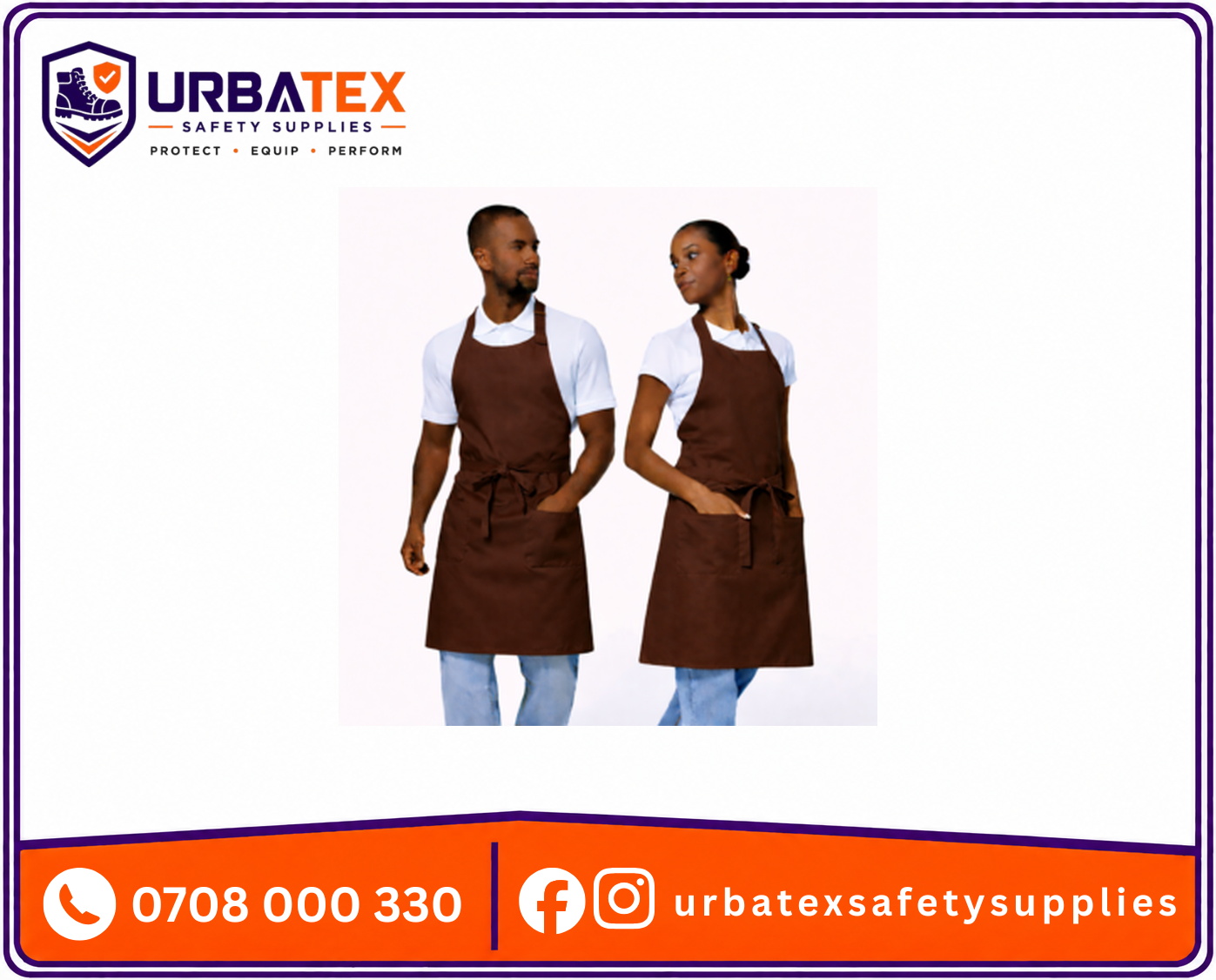 professional bib apron kenya for catering restaurant and hospitality service teams kenya
