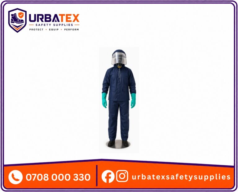 PVC Waterproof Chemical Spray Suit – Two-Piece Jacket & Pants Protective Gear for Nairobi, Kenya