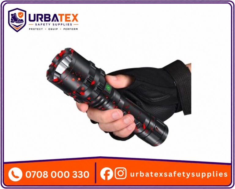 Rechargeable Dimming Flashlight with Red Laser | 288 T6 Aluminum Torch Kenya