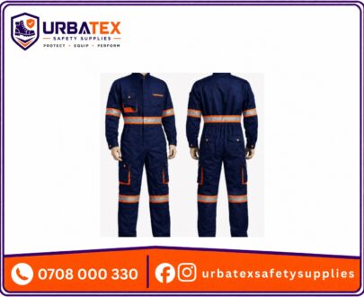 Reflective Navy Blue Cargo Overalls (Twill)