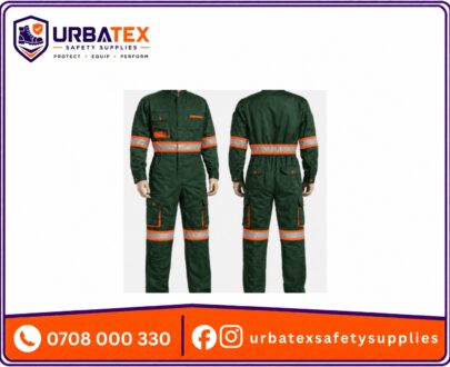 Reflective Royal Blue Cargo Overall – 380 GSM Twill Workwear With Reflective Strips