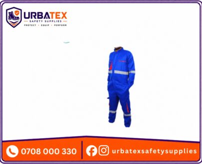 Reflective Royal Blue Cargo Overalls (Twill)
