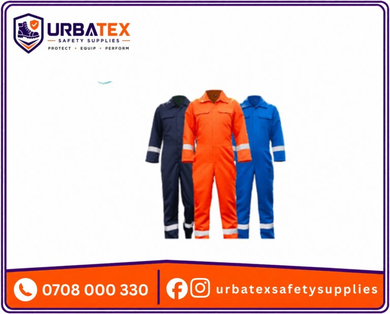 Reflective Safety Overalls for Men and Women – Durable Polyester Work Coveralls in Nairobi, Kenya