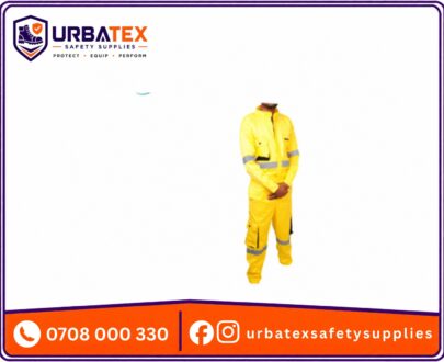 reflective yellow cargo overalls twill urbatex safety supplies kenya