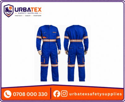 royal blue polytwill cargo overall professional durable and multipocket kenya urbatex safety supplies kenya