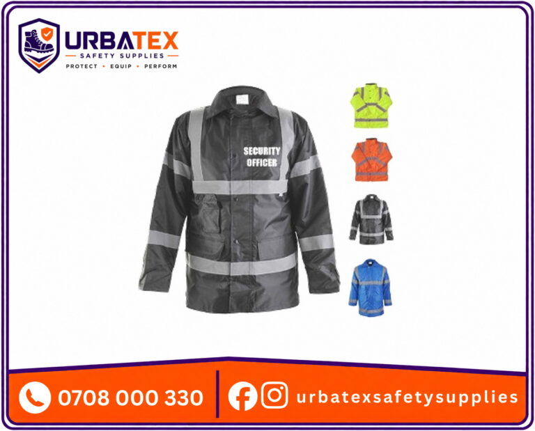 Security guard parka jacket