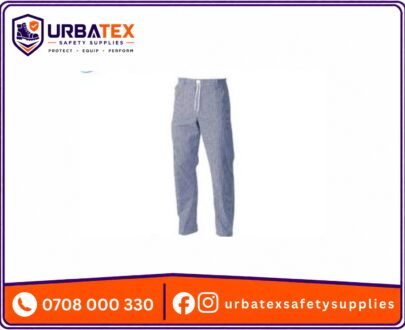 Unisex Checked Chef Trousers in Nairobi – Comfort Meets Style for Culinary Professionals