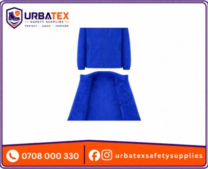 Unisex Full-Zip Fleece Jacket for Work and Casual Wear