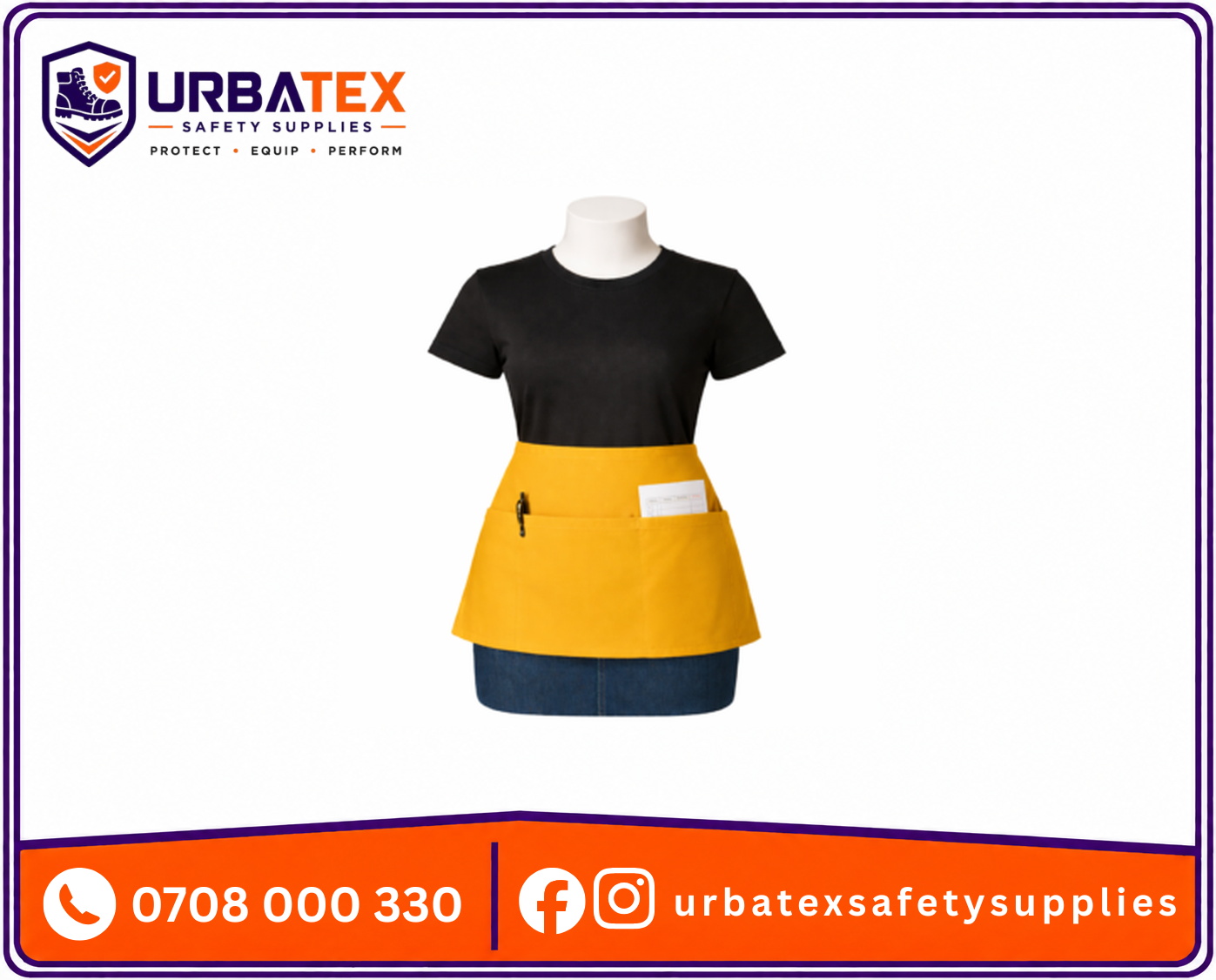 waiter half apron nairobi for restaurant caf and hotel service teams kenya