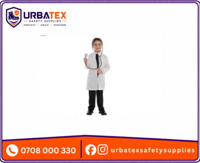 White Lab Coat for Kids with Working Stethoscope – Doctor Costume for Toddlers in Kenya